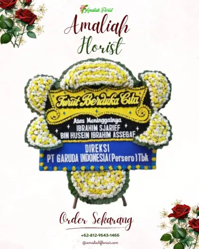 Papan Bunga Duka di Pagedongan